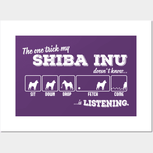 Shiba Inu Posters and Art